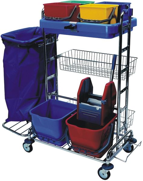 Reinigungswagen CR SYSTEM CAR 10 mit H