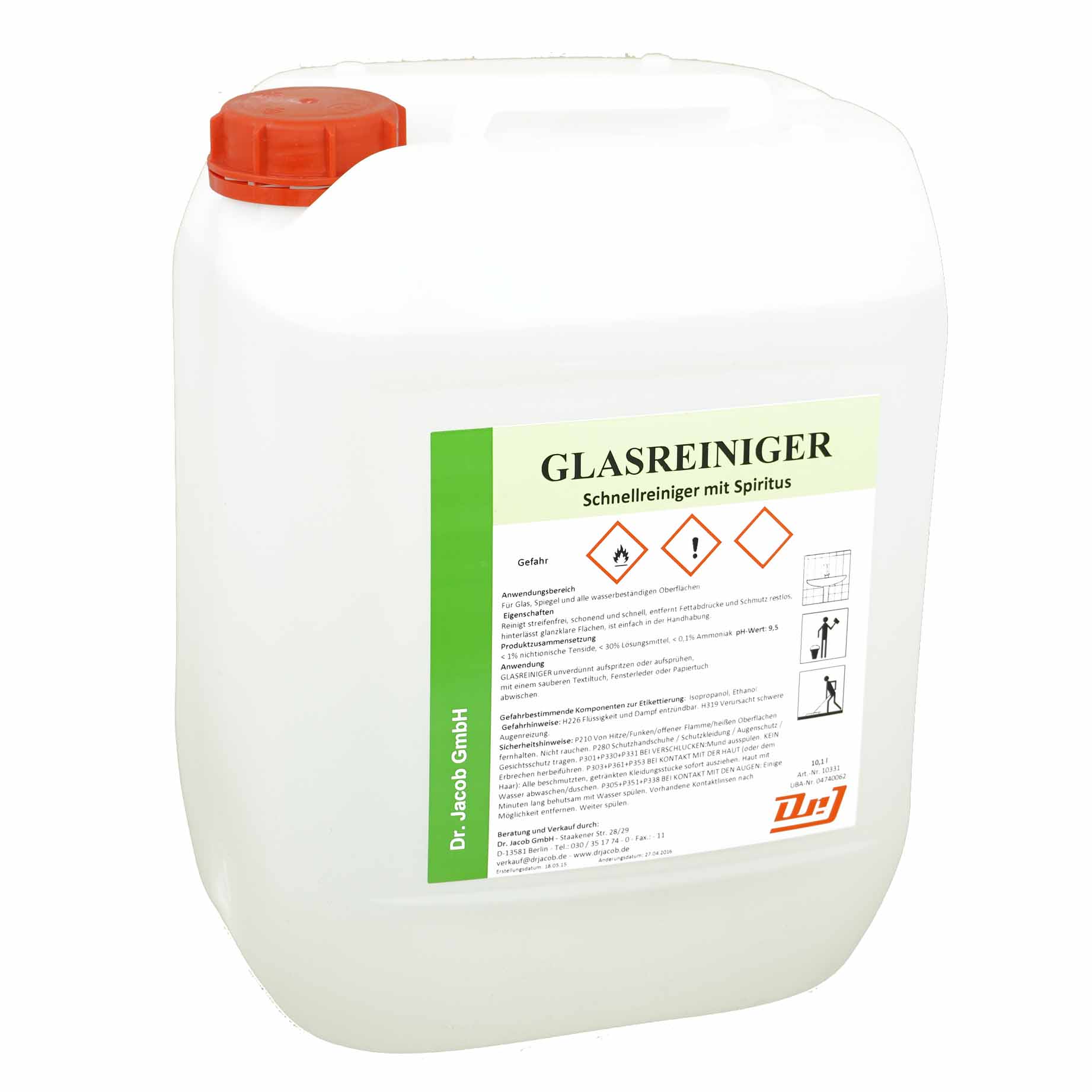 GLASREINIGER KgS 10.1 l