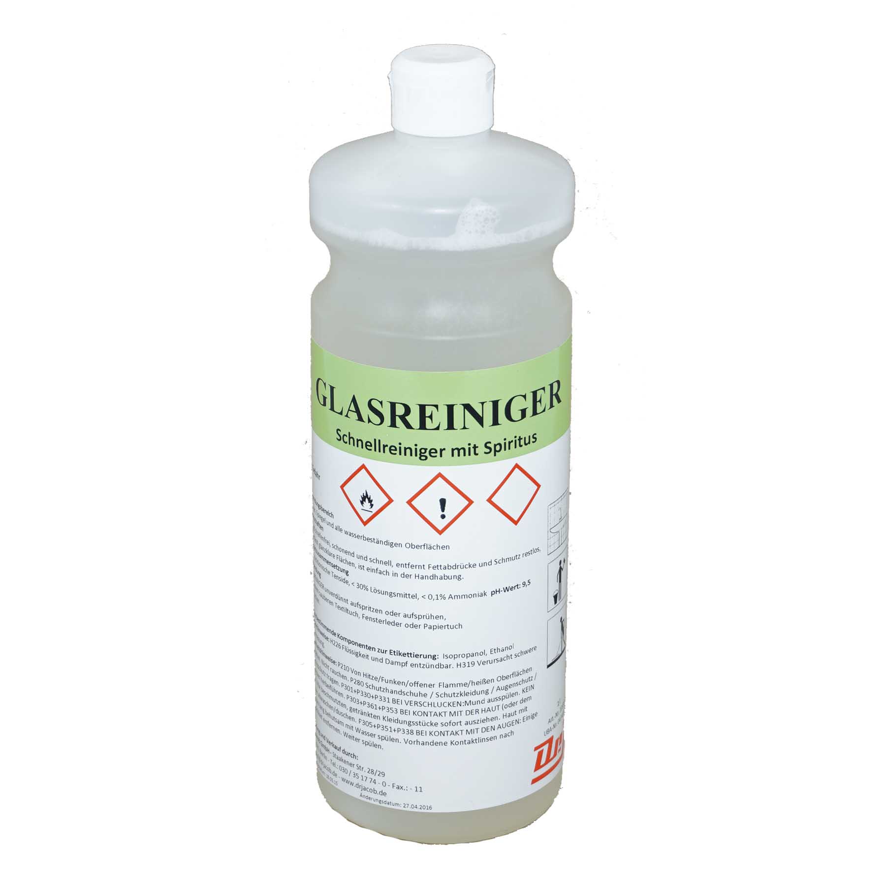 GLASREINGER KgS 1 l mit Spiritus