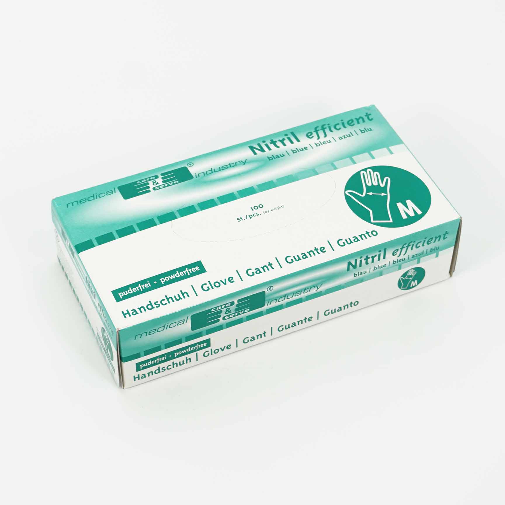 Nitril-Handschuhe"M"blau/violet100 St.
