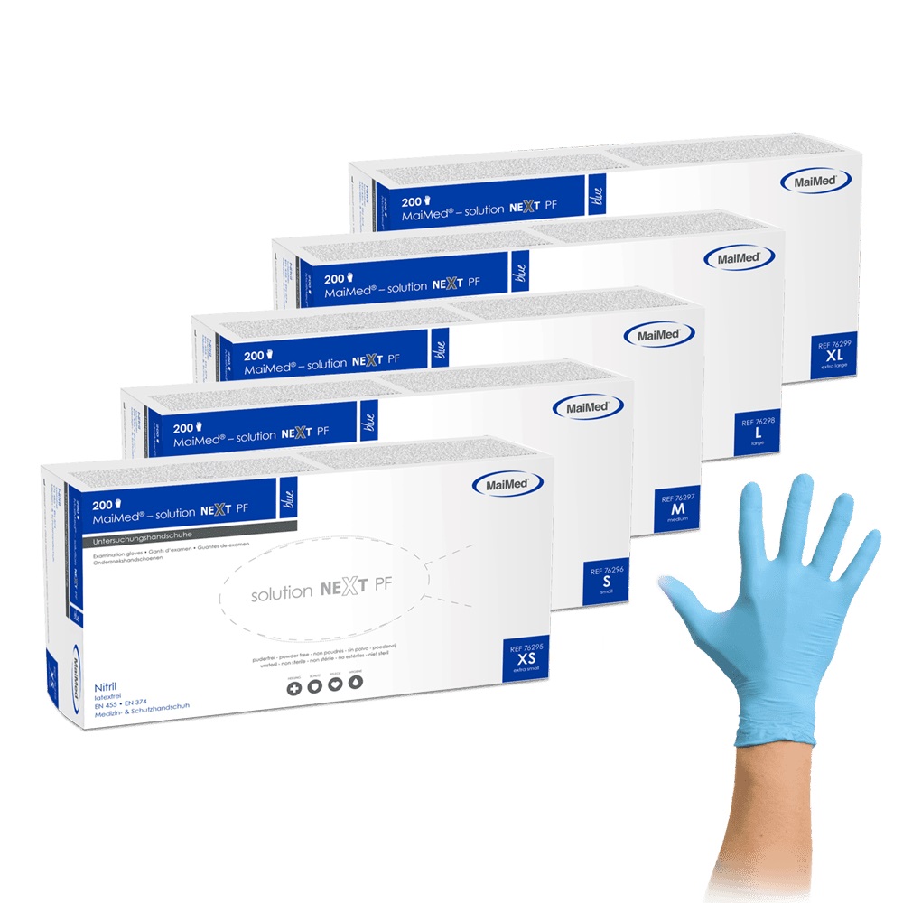 Nitril-Handschuhe"S"blau 200 St.