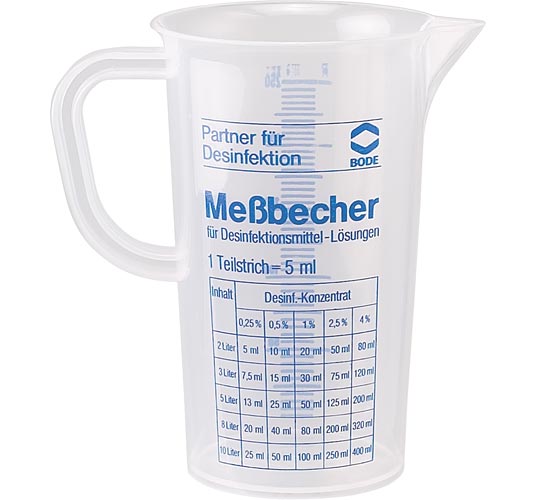 Messbecher,Kunststoff 250 ml