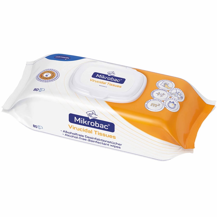 Mikrobac Virucidal Tissues  Flow-Pack