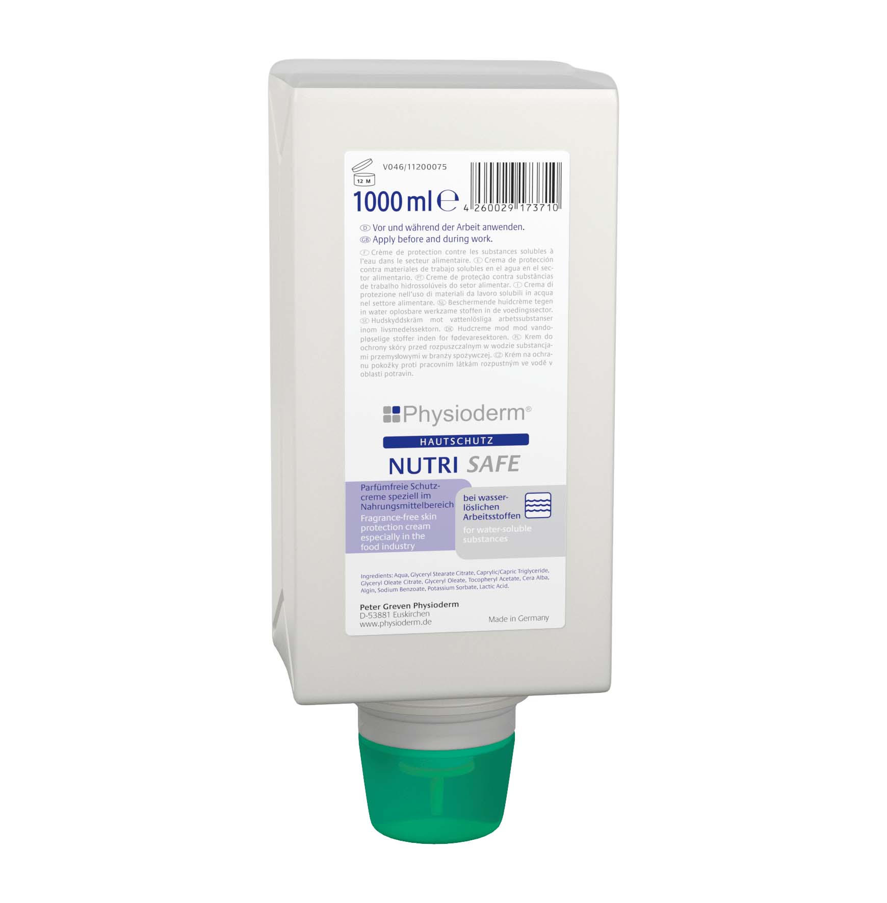 Hautschutz NUTRI-SAFE 1 l