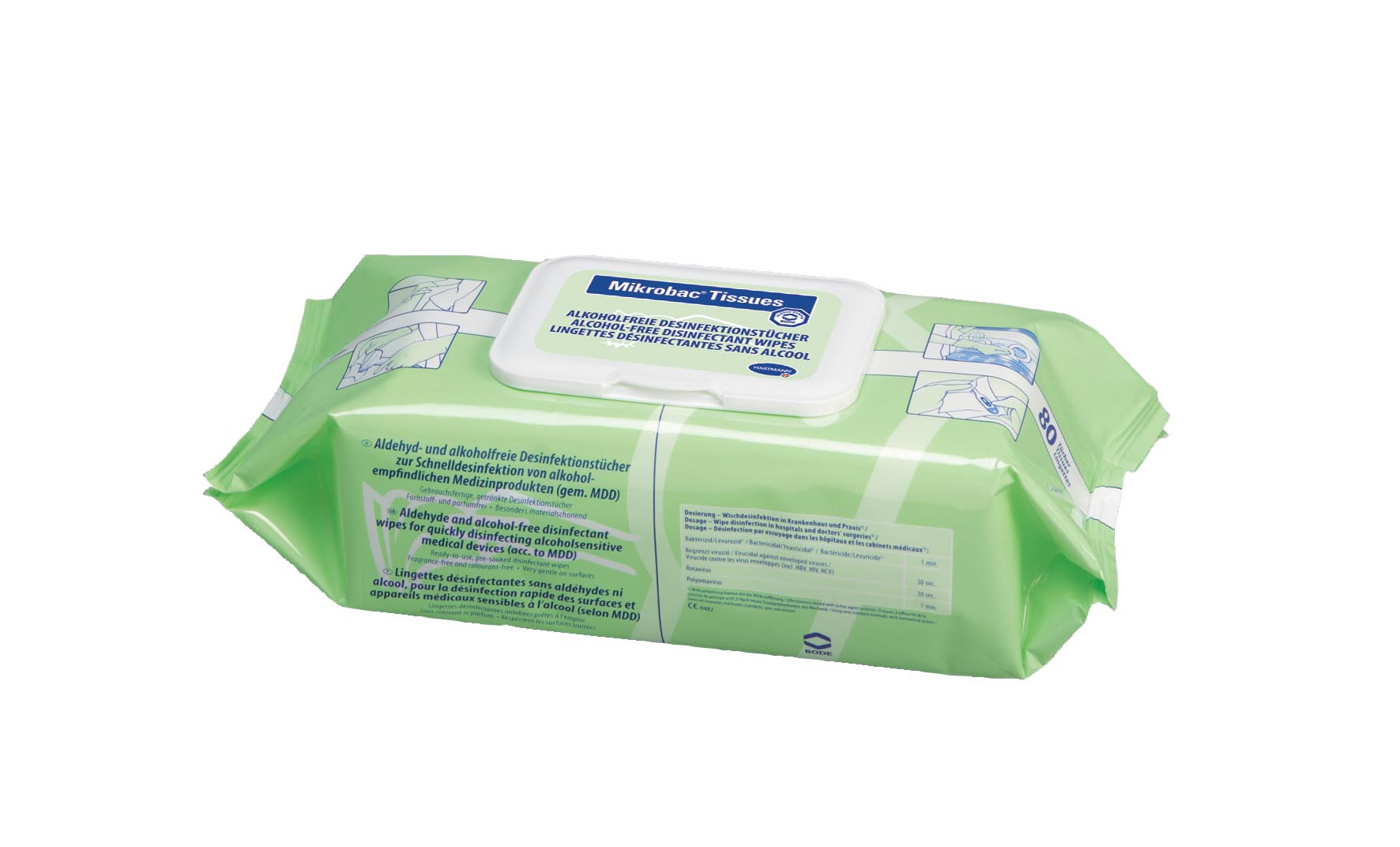 Mikrobac Tissues Flowpack