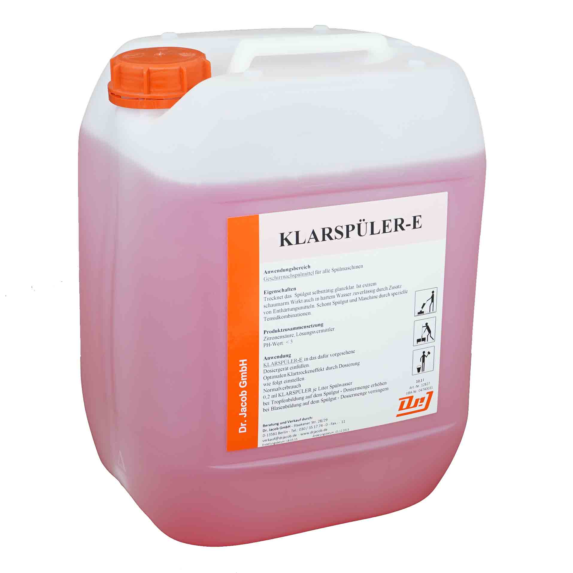 KLARSPÜLER-E 10.1 l