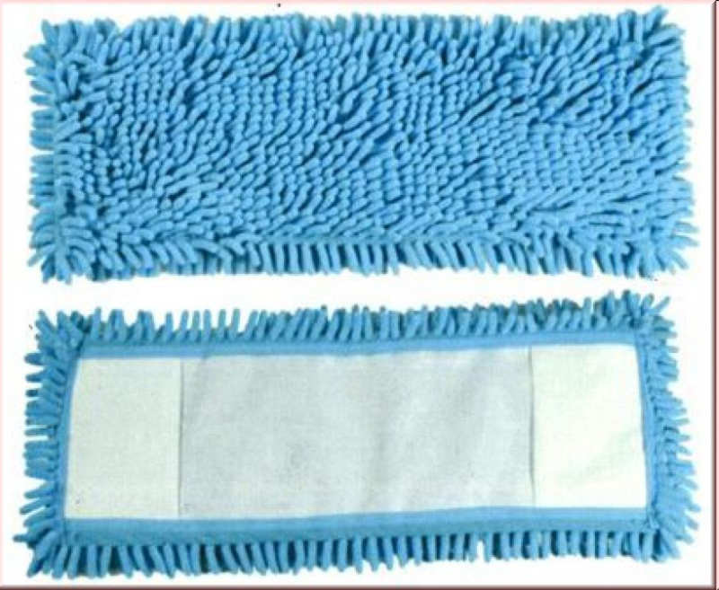 Microfaser-Noppen-Mop  blau  40
