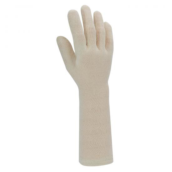 Baumwollhandschuhe  extra lang