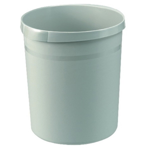 Papierkorb geschlossen 18l grau