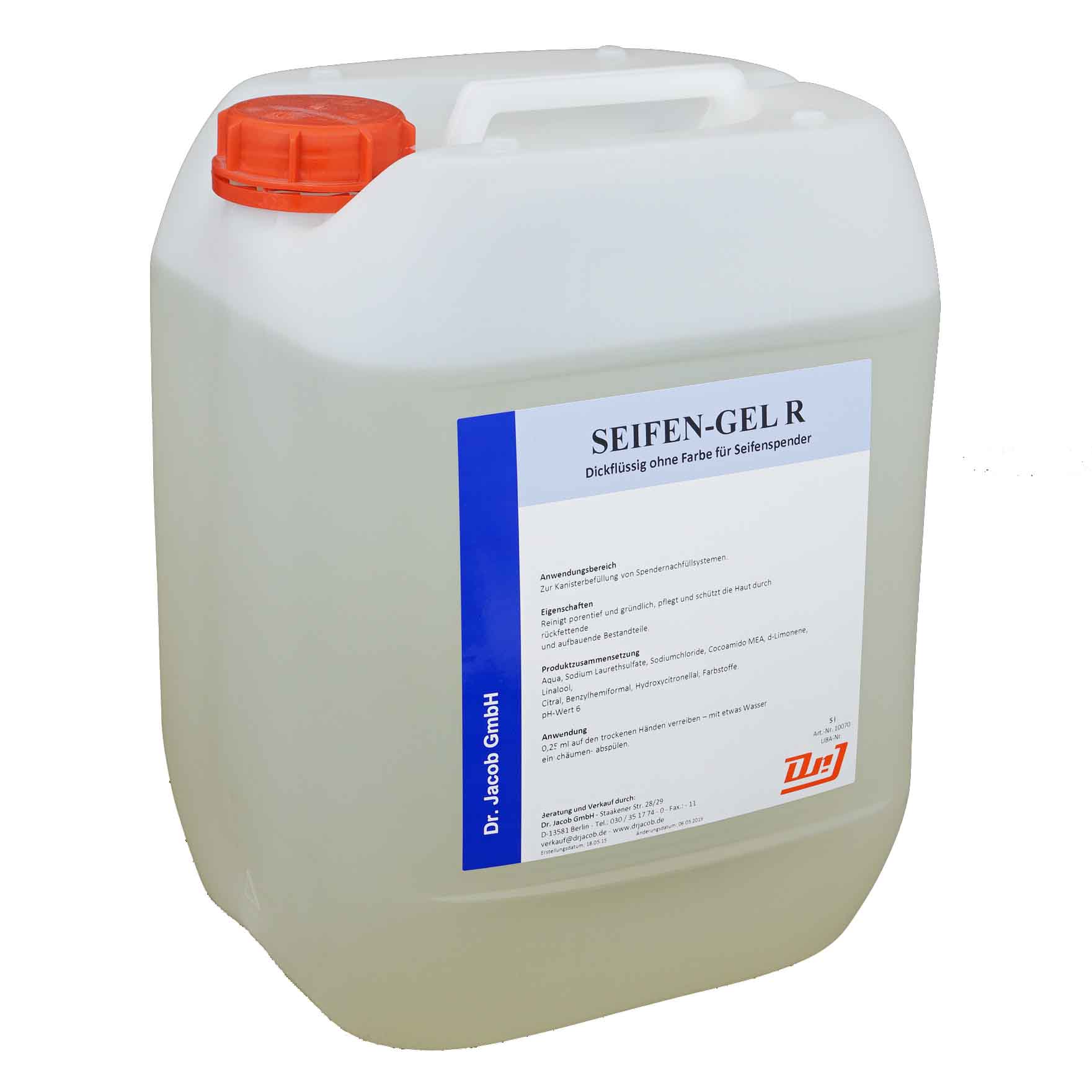 SEIFEN-GEL R SENSITIV 5 l