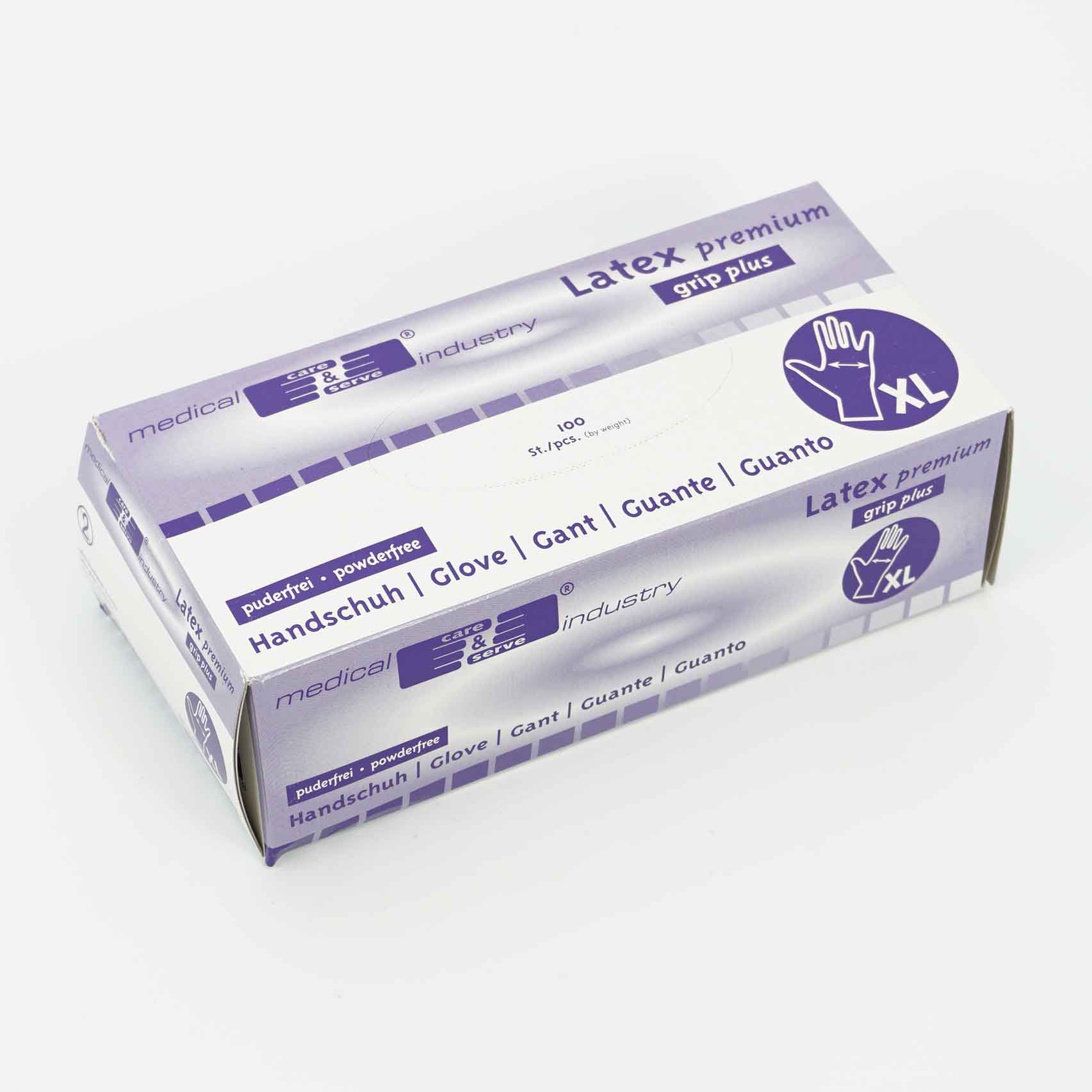 Latex-Handschuhe Gr. XL 100 Stück