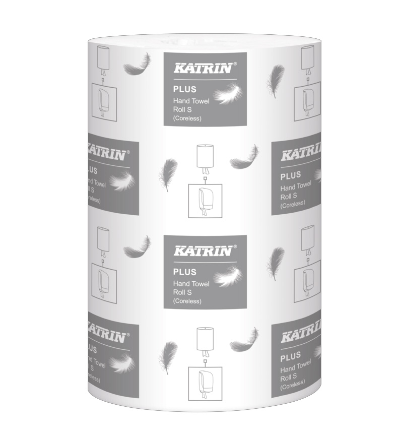 Handtuchrolle 2lg, blau, 450 Tü/Ro