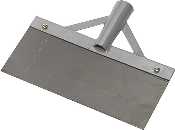 Stoßscharre m. Stiel 50cm