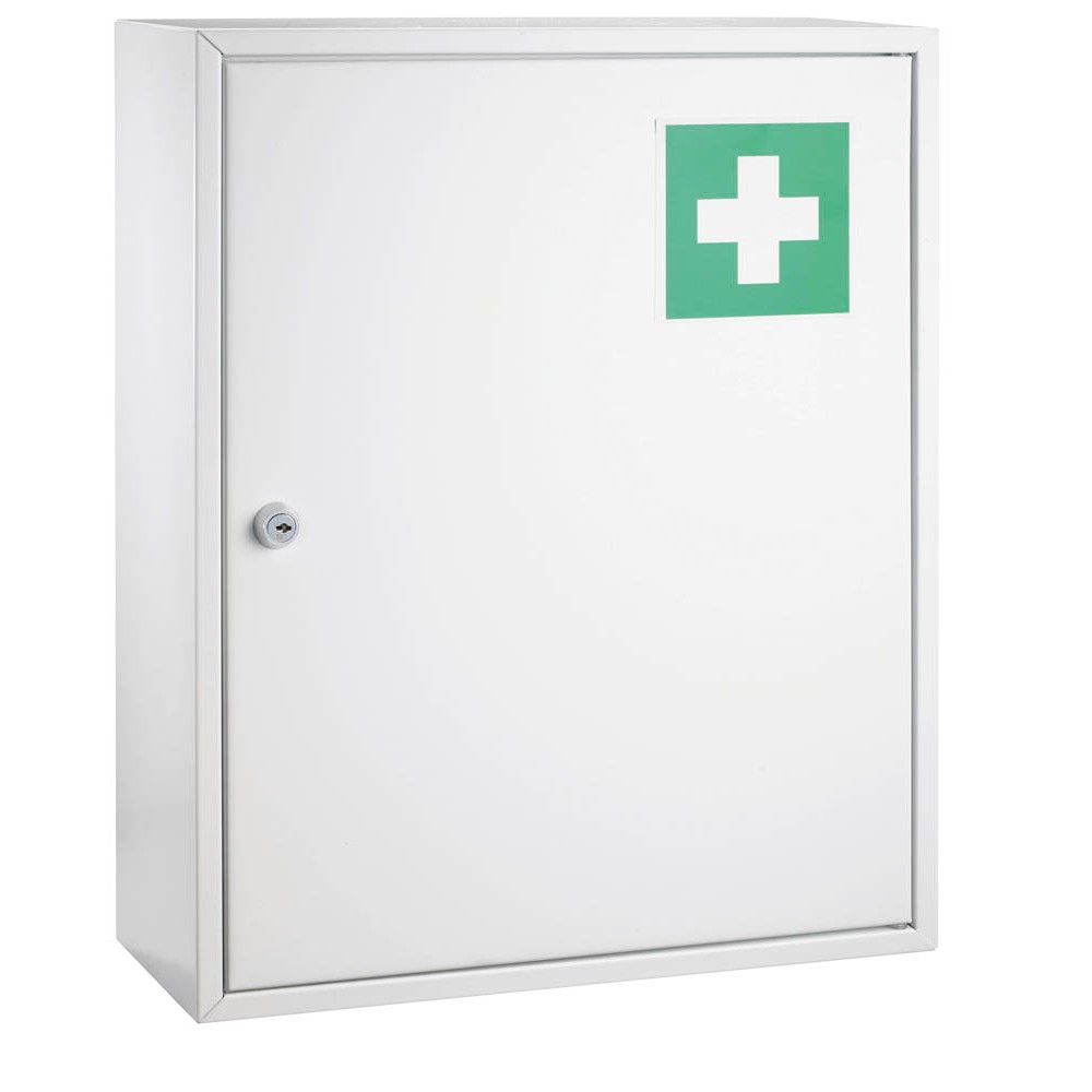 Verbandsschrank aus Metall, Mittel