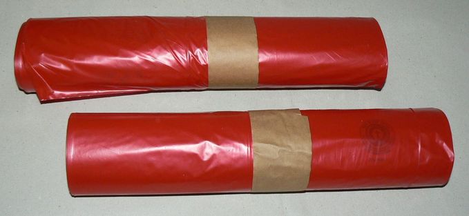 MÜLLBEUTEL MB120 LDPE rot 120l r