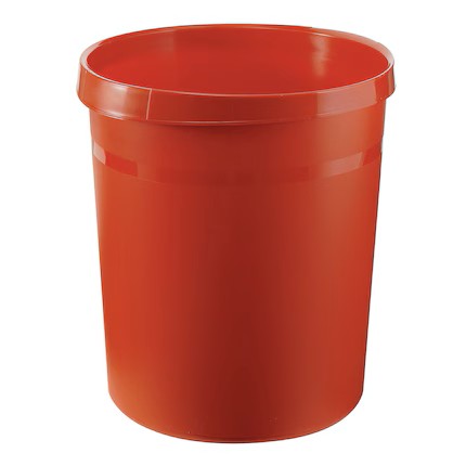 Papierkorb geschlossen  18 rot