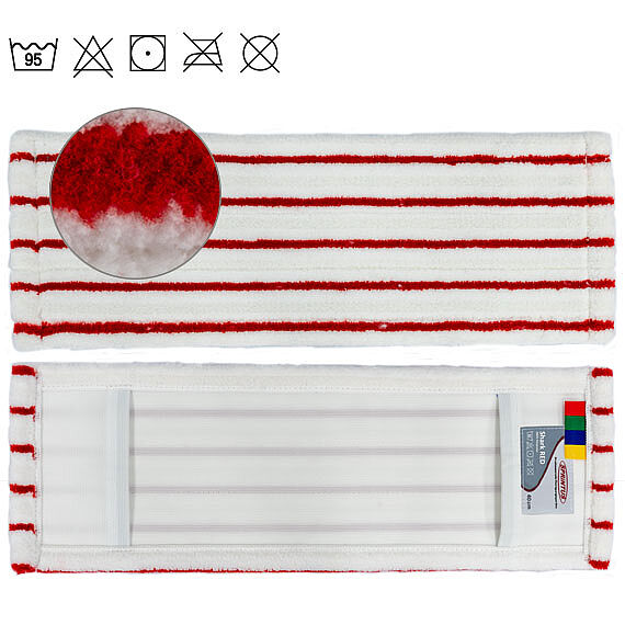 Shark Red Profimopp-40-w/r