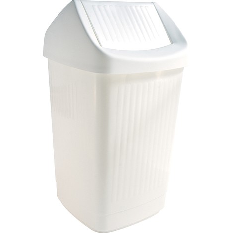 Schwingdeckeleimer 25l wiess