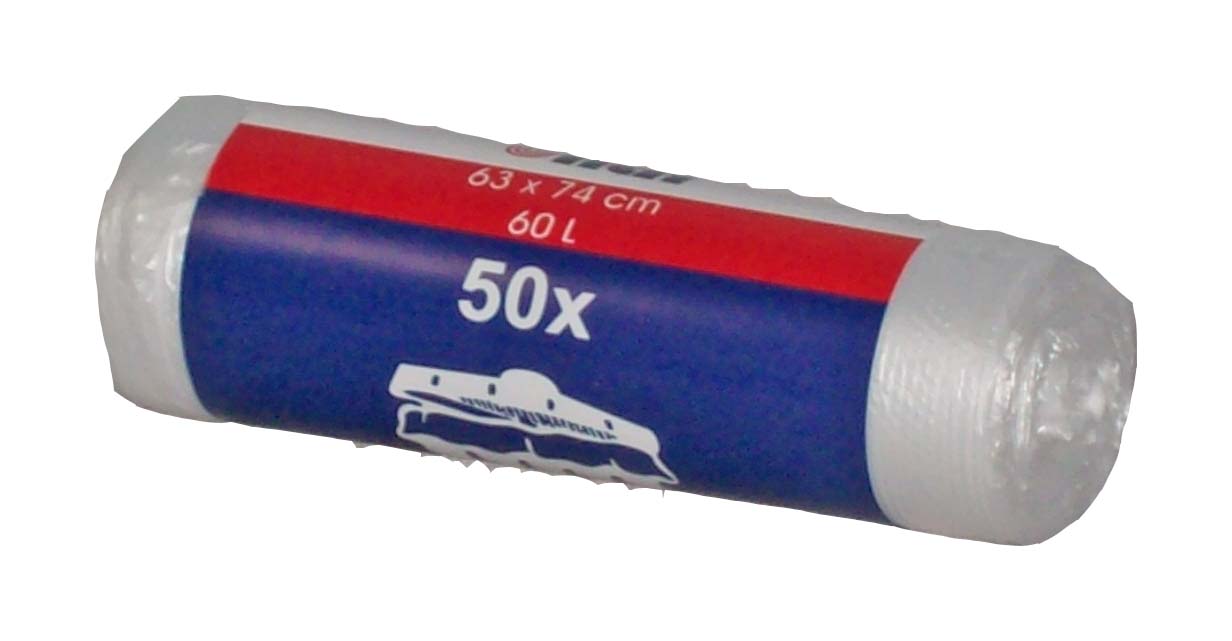 MÜLLBEUTEL MB61ST  HDPE transp 6