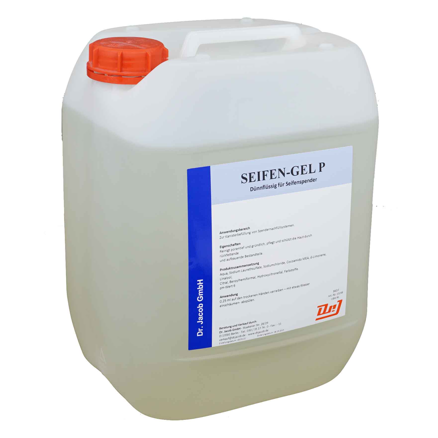 SEIFEN-GEL P 10.1 l dünnflüssig
