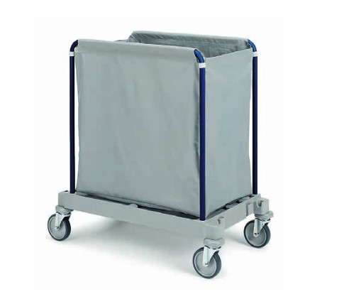 Wäschewagen 519 grau-blau;Wäschewagen