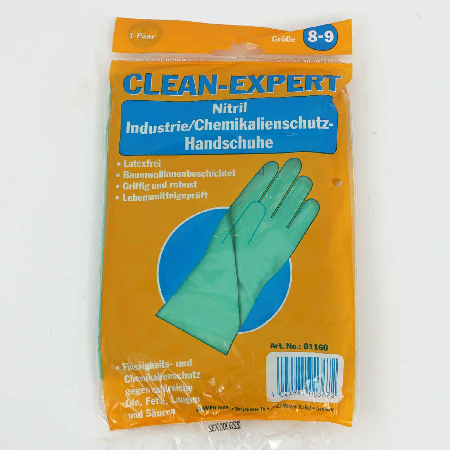 Nitril-Handschuhe grün M 1 Paar