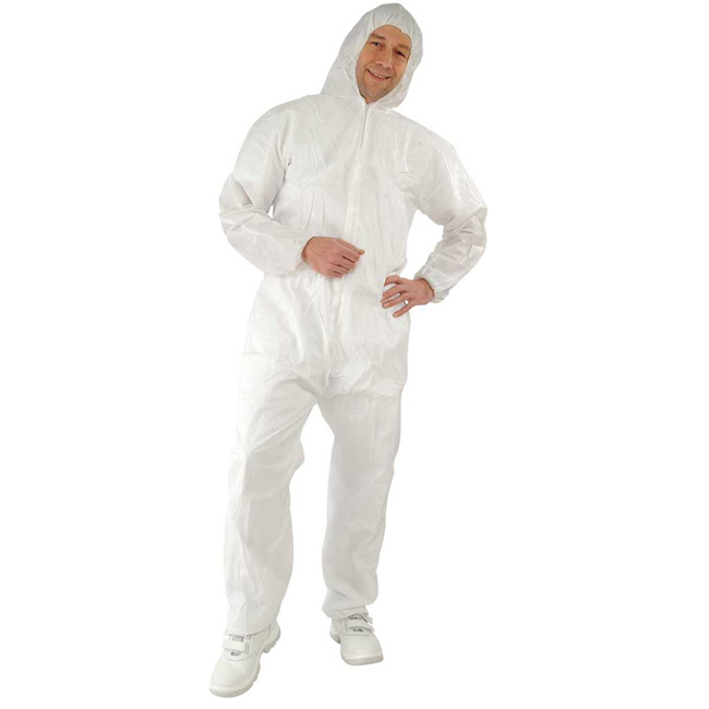 Einweg-Overall  PP-CPE-beschicht