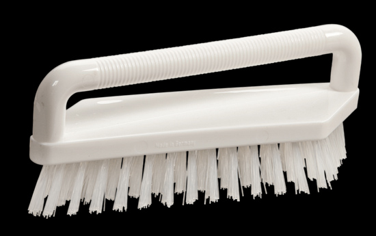 Haug Scheuerbürste m.Bügel  weiß