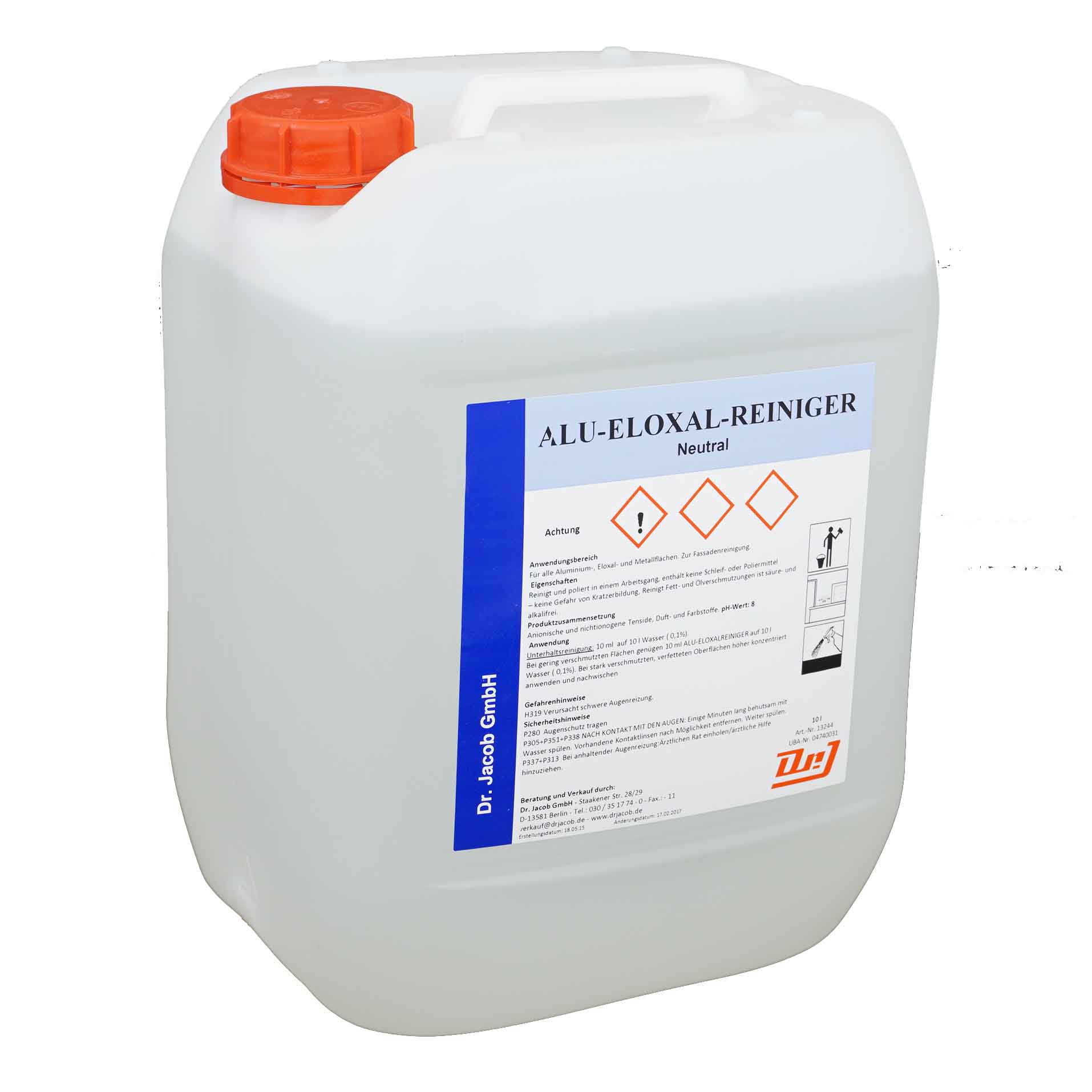 ALU-ELOXALREINIGER 10.1 l