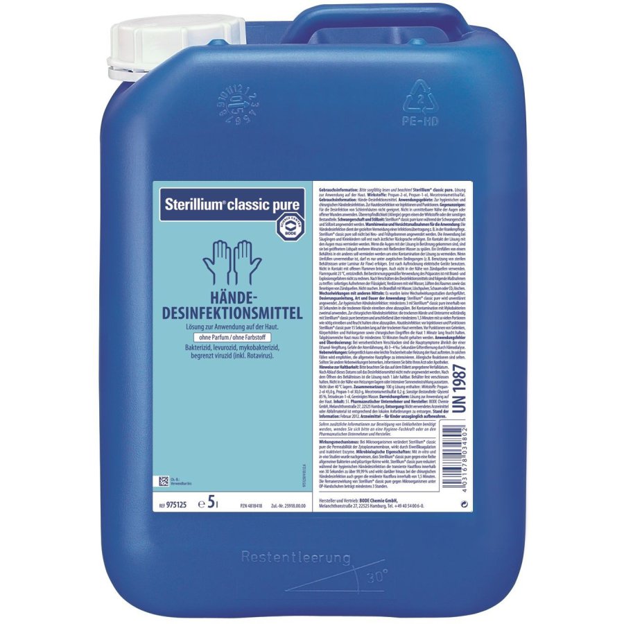 Sterillium classic pure 5 Liter