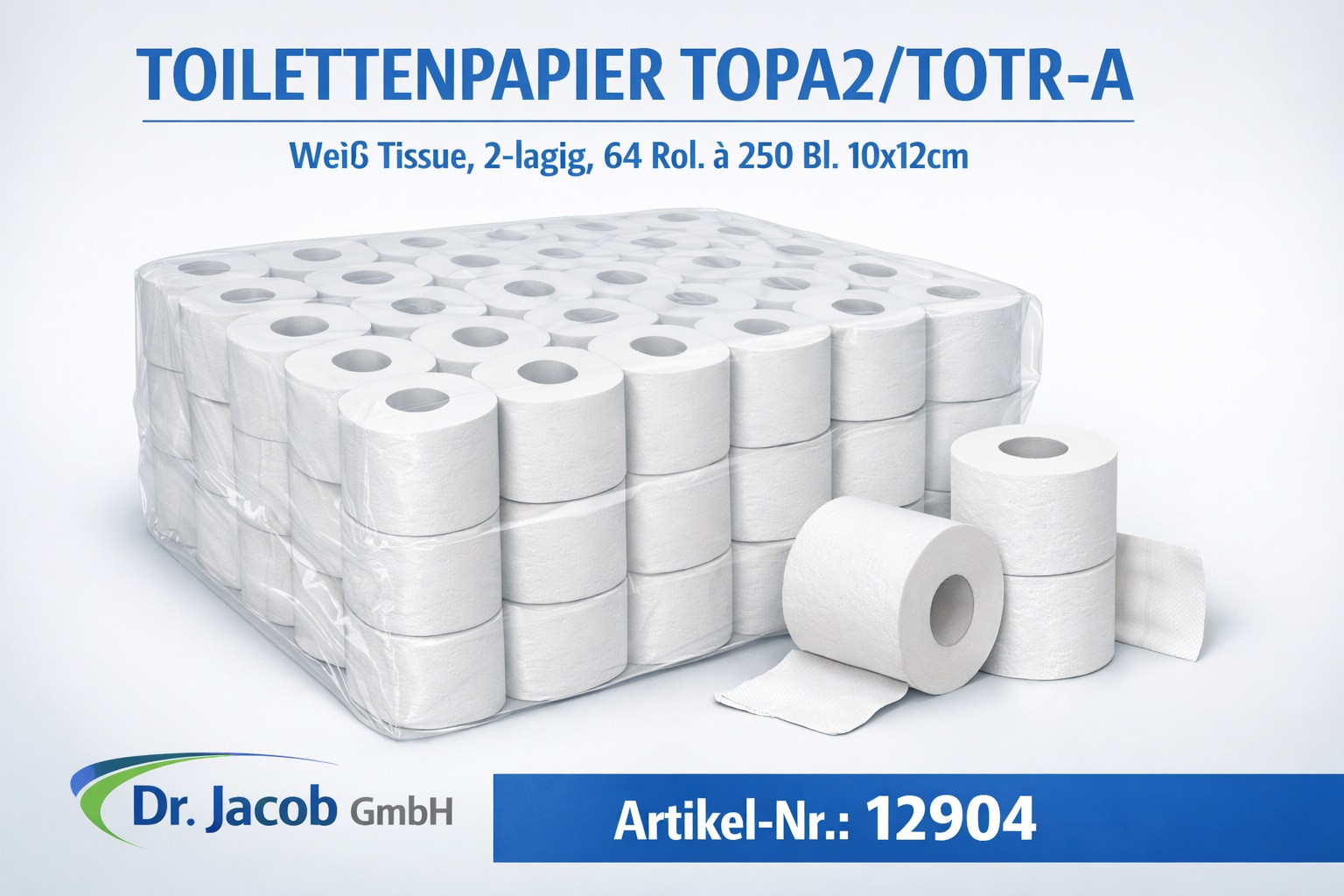 TOILETTENPAPIER TOTR-A weiß