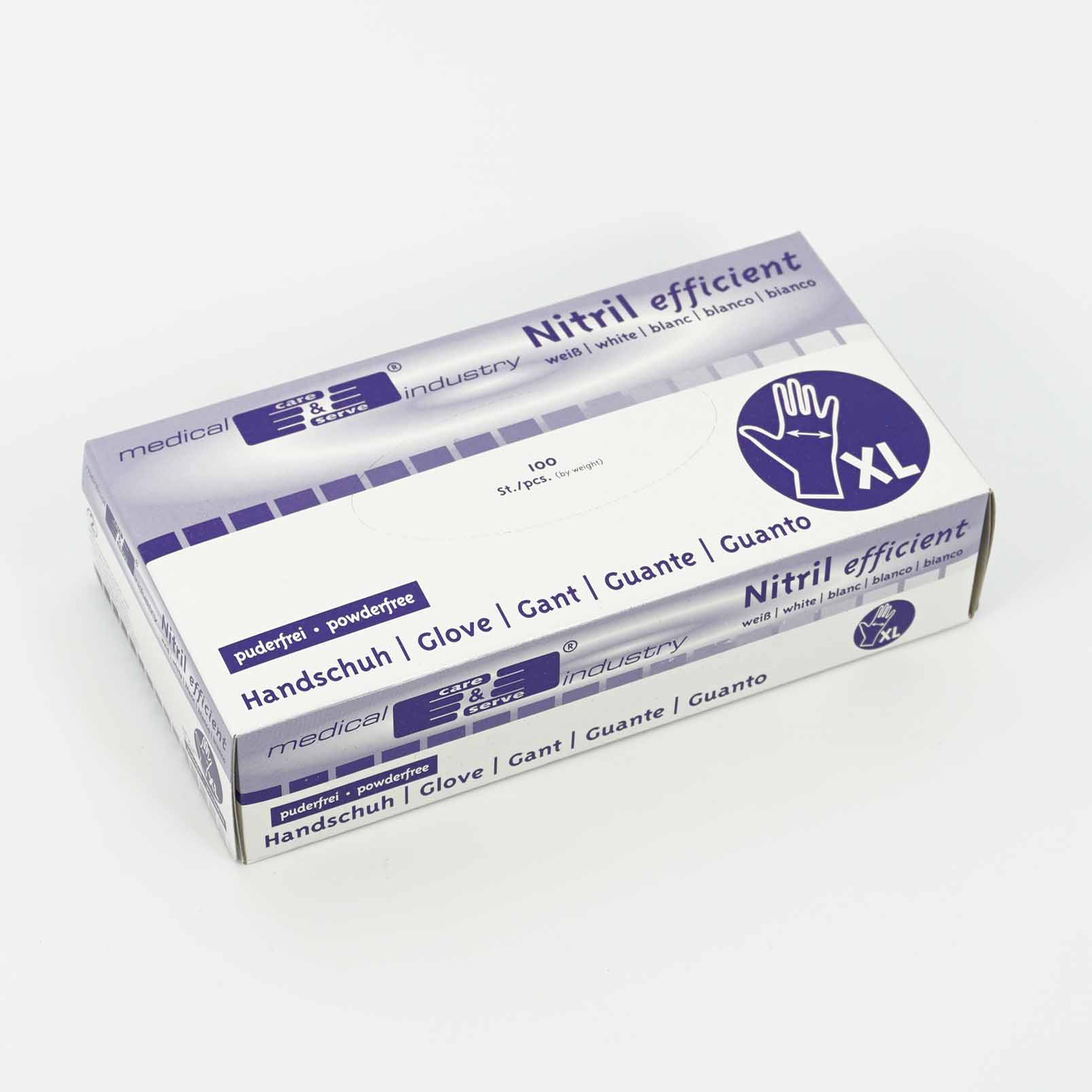 Nitril-Handschuhe"XL"weiß 100St.