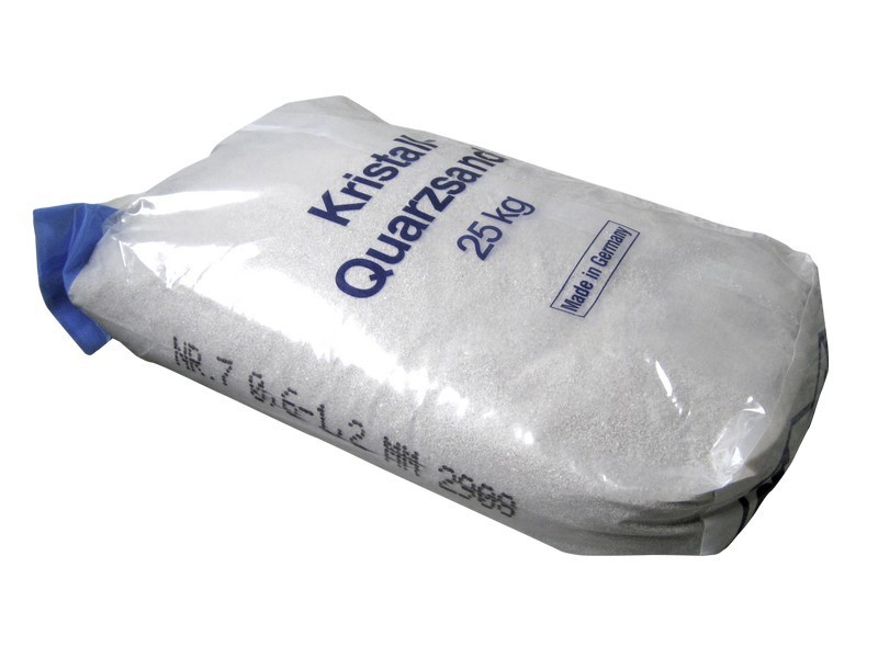 Quarzsand 25 kg Körnung 1 - 3 mm