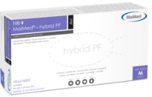 Vinyl-Nitril Handschuhe L schwarz