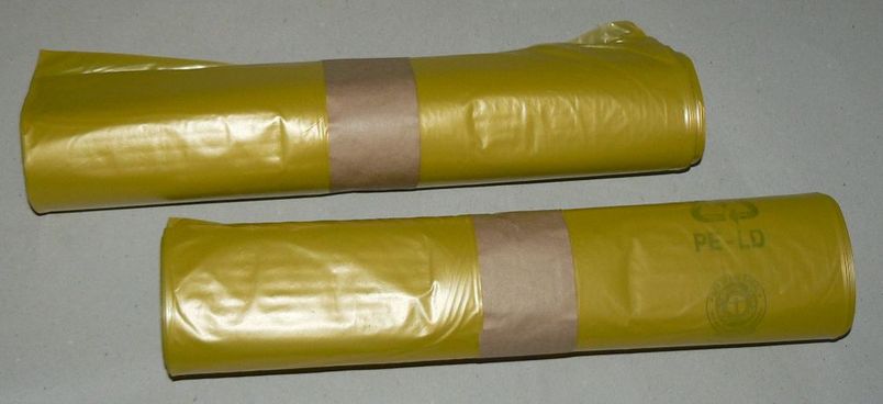 MÜLLBEUTEL MB120 LDPE gelb 120l