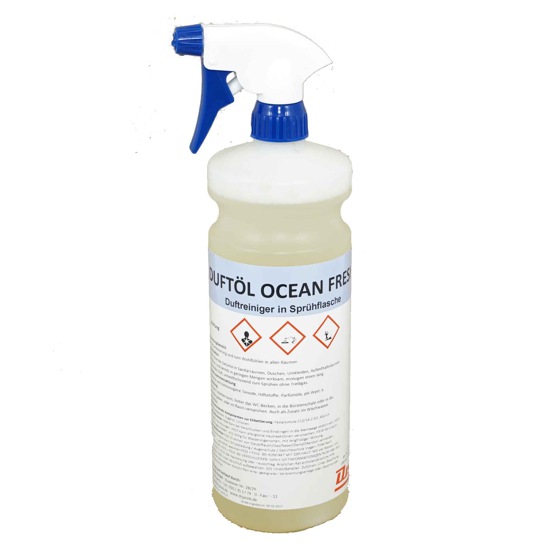 DUFTÖL OCEAN FRESH 1 l Sprühflasche