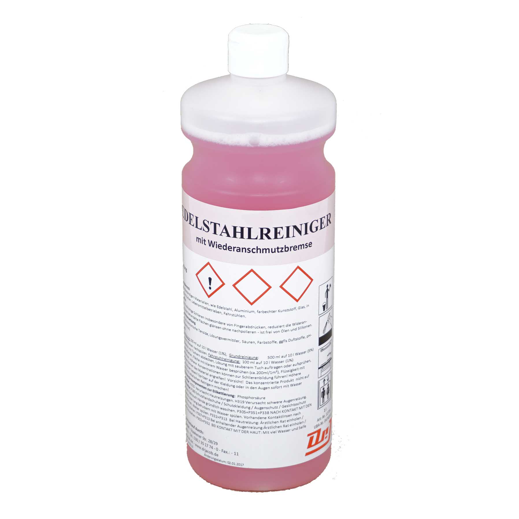 EDELSTAHLREINIGER 1 l