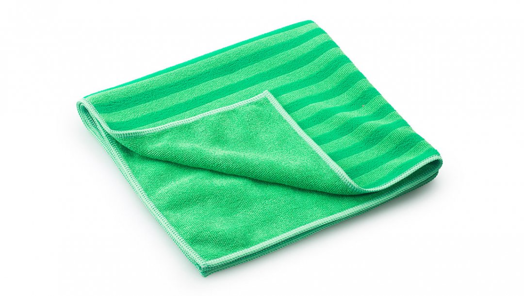Mikrofaser Borstentuch grün