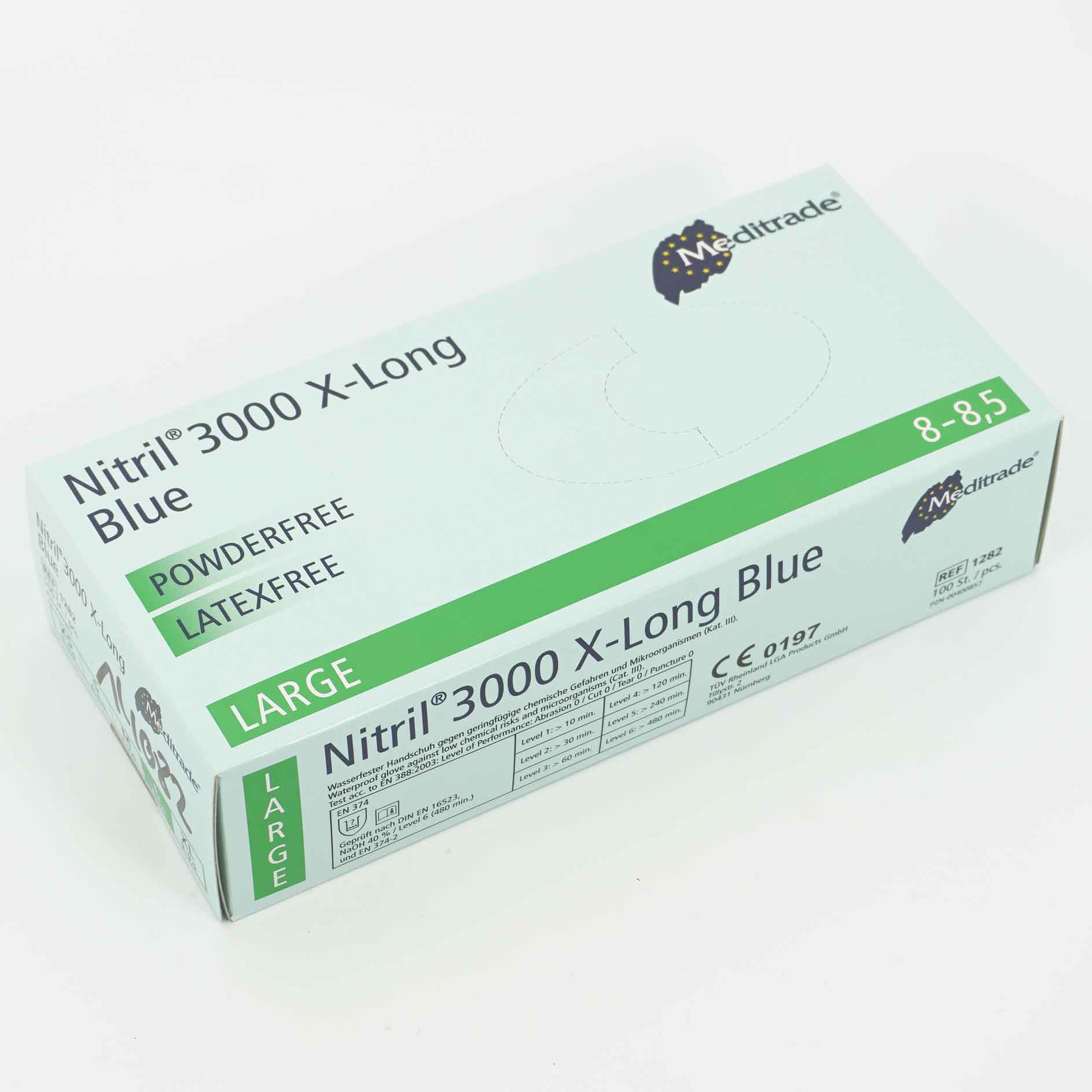 Nitril-Handschuhe"L"extralang 30cm